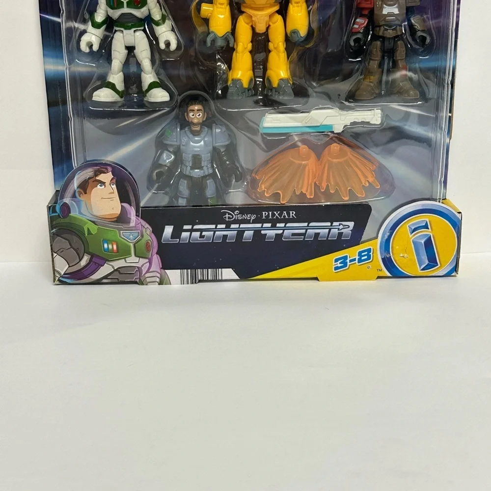 Imaginext Disney Pixar Lightyear Fisher-Price Action Figures HGT27 4 Pack NEW